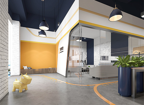 廣州心語心伴辦公室設計裝修